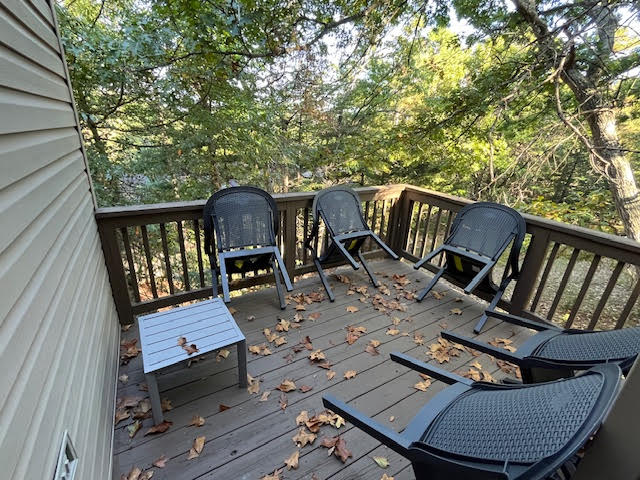 Massanutten Shenandoah Villas deck